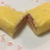 ハム入り卵焼き